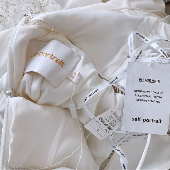 Self-Portrait Angelica Bridal Maxi Dress - Picture 10 of 12